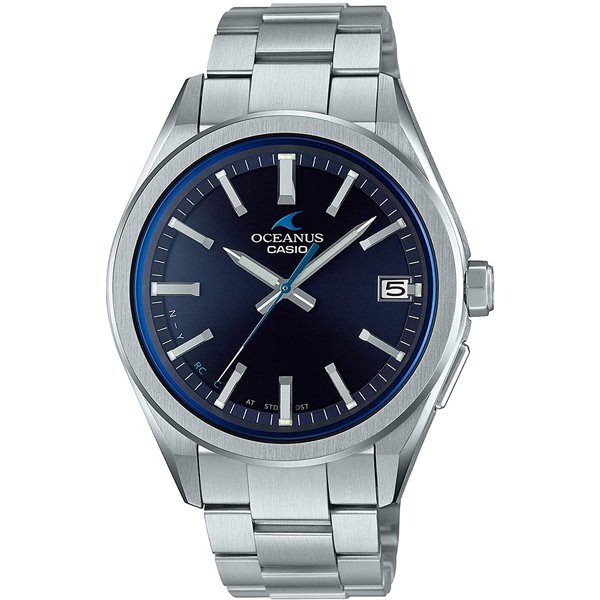 取寄品 正規品 CASIO腕時計 カシオ OCEANUS オシアナス 日本製 アナログ表示 カレンダー ソーラー 丸形 OCW-T200S-1AJF メンズ腕時計 送料無料