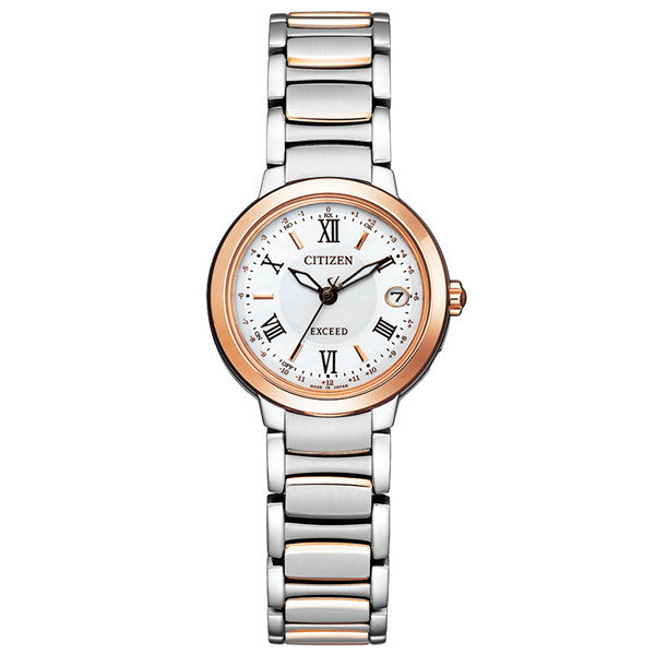 取寄品 正規品 CITIZEN シチズン エクシード ES9324-51W EXCEED 光発電エコ・ドライブ レディース腕時計 送料無料