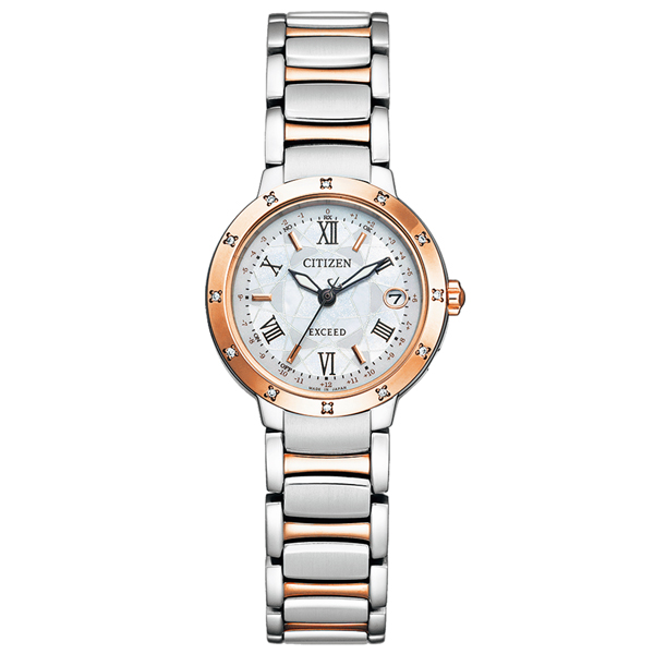 取寄品 正規品 CITIZEN シチズン エクシード ES9334-58W EXCEED 光発電エコ・ドライブ レディース腕時計 送料無料