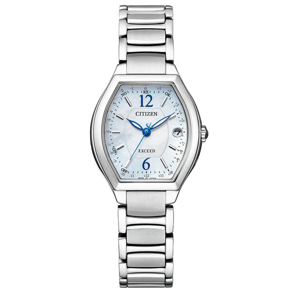 取寄品 正規品 CITIZEN シチズン エクシード ES9340-55W EXCEED 光発電エコ・ドライブ トノーフェイス レディース腕時計 送料無料