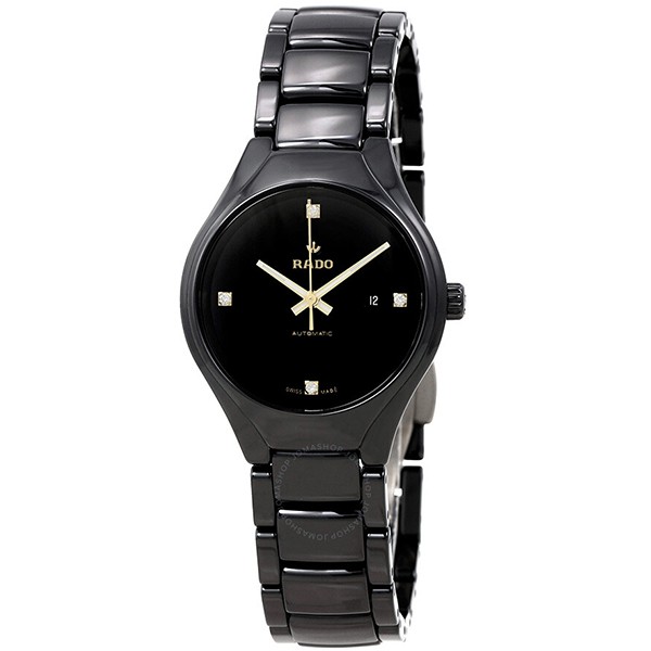 取寄品 RADO ラドー 自動巻き腕時計 R27242712 トゥルー オートマティック ダイヤモンズ Rado True Automatic Diamonds レディース腕時計 送料無料