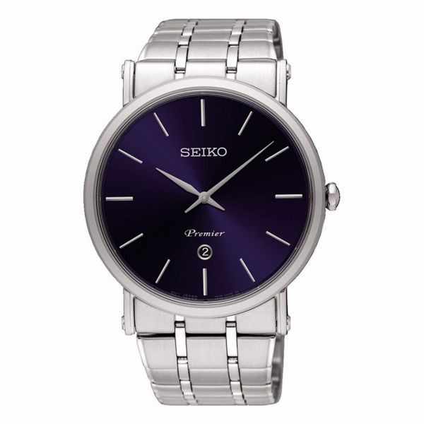 取寄品 SEIKO 腕時計 セイコー SKP399P1 セイコークオーツ PREMIER(プルミエ) Cal.7N39 日常生活防水 サファイアクリスタル ビジネス メ