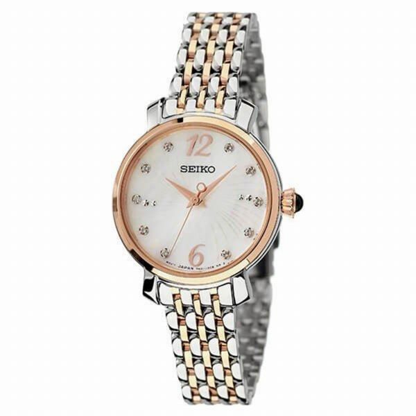 取寄品 SEIKO 腕時計 セイコー SRZ524P1 セイコークオーツ Cal.7N01 5気圧防水 スワロフスキー ビジネス レディース腕時計 送料無料の通販は 27,300円