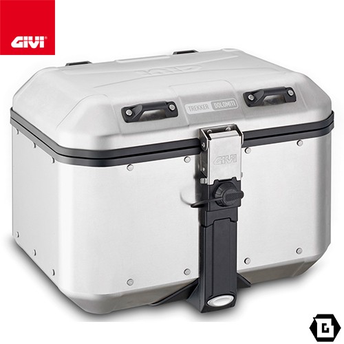 GIVI DLM46A TREKKER DOLOMITI アルミニウム製モノキーケース 46L容量