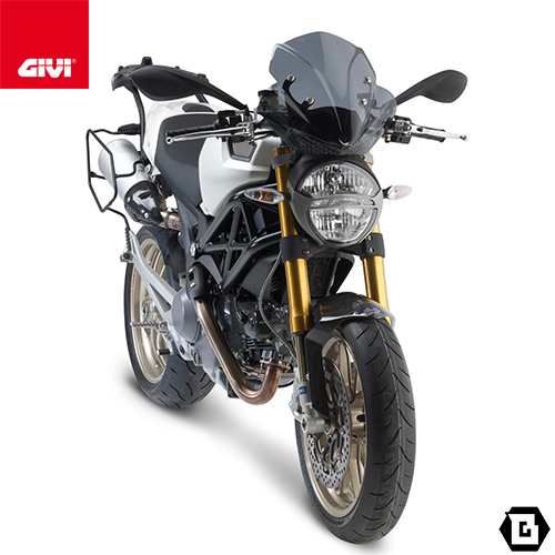 GIVI T681 ソフトサイドバッグホルダー／DUCATI MONSTER 696 / 796