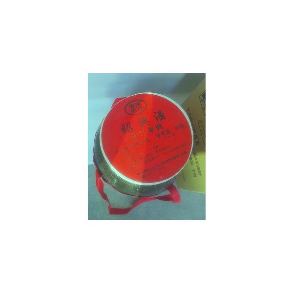 唐宋紹禮・有名中華料理店御用達・12年陳（12年熟成）・9リットル(9000ml)熟成甕入り紹興酒・送料無料・カメ紹興酒♪（写真注意：実際の商品は竹網がなし）_2