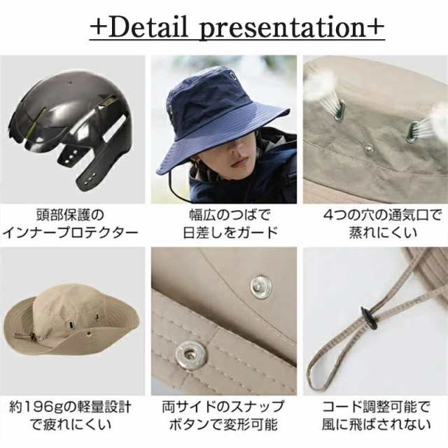自転車 ヘルメット 夏用 通気性 バケットハット型 UVカット 帽子型 ハット