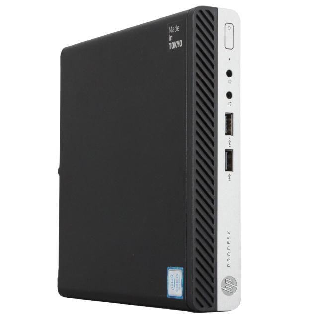 中古パソコン HP ProDesk400 G5 DM Windows11 デスクトップ 極小 一年