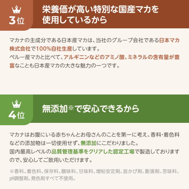 5/7 10:00-5/13 9:59限定【40％OFFセール開催中】 葉酸サプリ 妊活サプリ マカナ makana 【3袋セット】妊活 葉酸 無添加 サプリメント ビタミン ミネラル マカ 葉酸 女性 男性 妊活サプリ【送料無料】【ポスト投函】_6