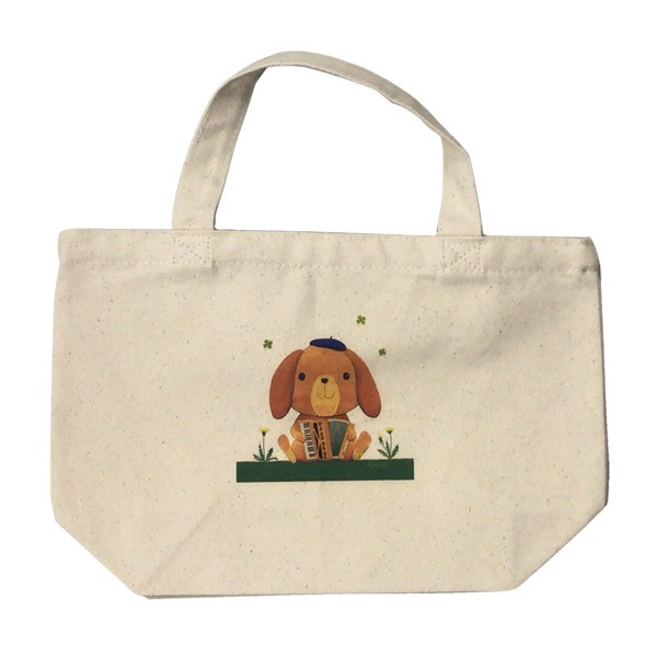 ランチトート 山田和明 たれ耳うさぎのロップくん ミュージック 絵本作家 イラスト 贈り物 雑貨 かわいい おしゃれ 動物 楽器の通販はau Pay マーケット ユージニア