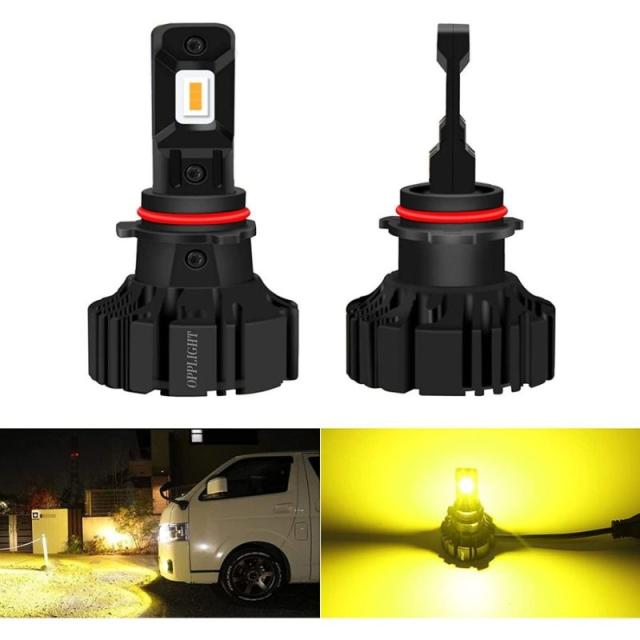 PSX26W LED フォグランプ ハイエース200系 イエロー 3000K 車検対応 6000LM H24.5~ KDH/TRH/GDH 3型後期〜6型 ファンレス一体 カットライン 純正交換 防水 送料無料の通販は