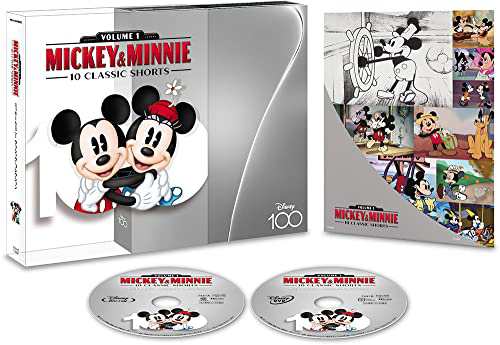 【新品】 ミッキー&ミニー クラシック・コレクション MovieNEX Disney100 エディション Blu-ray+DVD+デジタルコピー+MovieNEXワールド ディズニー 倉庫神奈川
