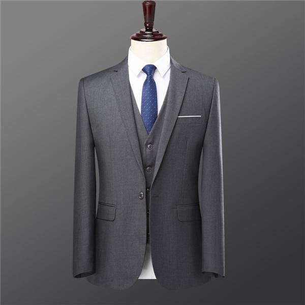 ビジネスコート メンズ テーラードジャケット ビジネス 長袖 無地 スーツ アウター 紳士用 秋服 スリム カジュアル おしゃれ 就活 フォマール_3