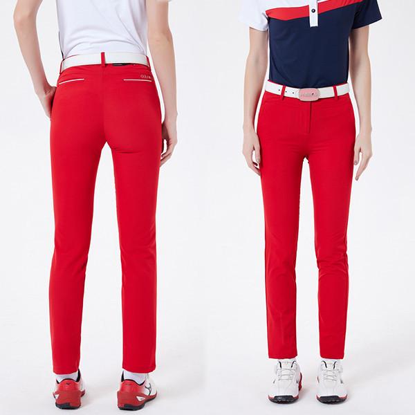ゴルフウェア ゴルフパンツ ストレッチ レディース 吸汗 パンツ 動き