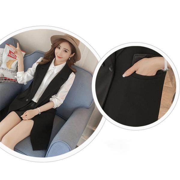 スーツ ロング 事務服 ビジネス 通勤 チェック柄 レディース ジレ 制服 オフィス ユニフォーム ノースリーブ 就職 就活 ベスト コート ジャケット レディース フォーマル 事務服 ジレ