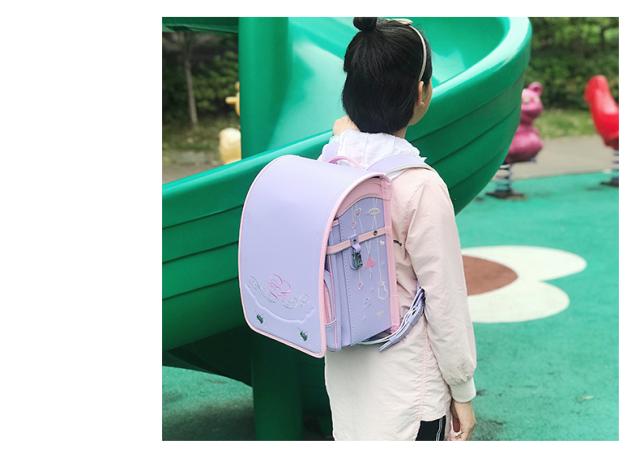 ランドセル 男の子 女の子 リュック 無地 軽い 大容量 おしゃれ 小学生 通学バッグ 防水 小学校 バレンタインデー 自動錠 新作_16
