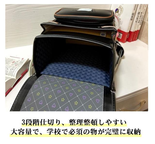 ランドセル リュック 通学バッグ 男の子 女の子 型落ち 大容量 軽量 通学バッグ リュック おしゃれ 多機能 A4教科書ノート対応 カバー付き 夜間反射_5