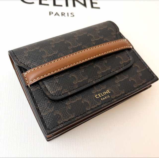 一点限定」celine セリーヌ カードケース 名刺入れ 新品 トリオンフ