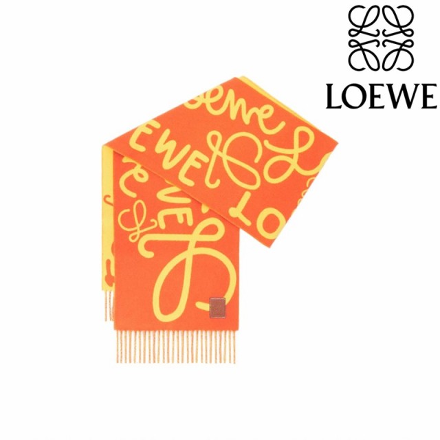 ロエベLOEWE品番ロエベ LOEWE マフラー アナグラム刺繍 スカーフ カシミヤ 2023年春夏新作 F000487XE6 0081