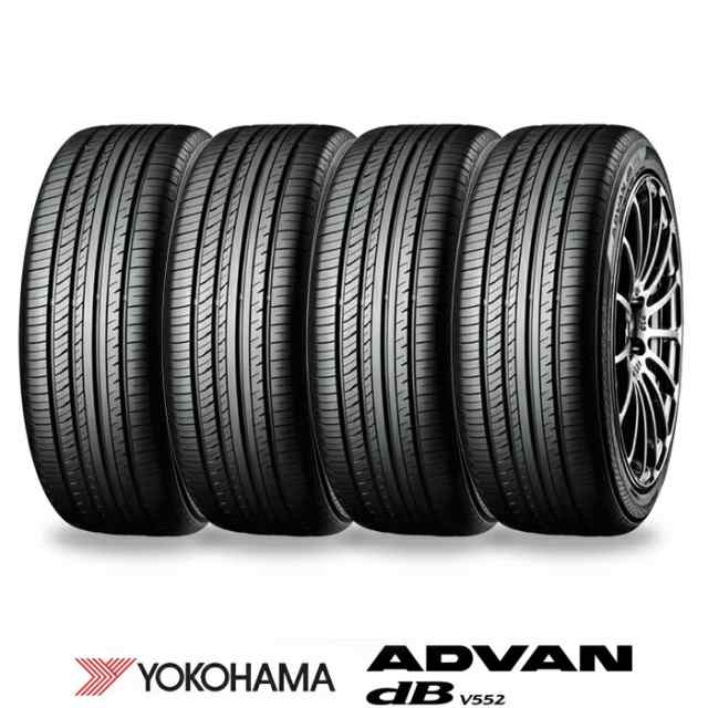 2024年製 サマータイヤ 235/55R19 101W 4本セット ヨコハマタイヤ ADVAN dB（アドバン デシベル）V552