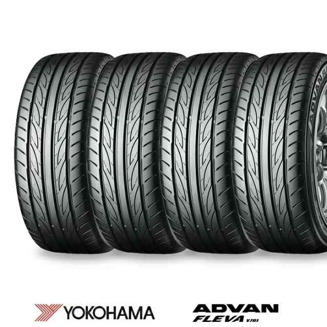 2024年製 サマータイヤ 225/40R18 92W XL 4本セット ヨコハマタイヤ ADVAN（アドバン） FLEVA（フレバ） V701