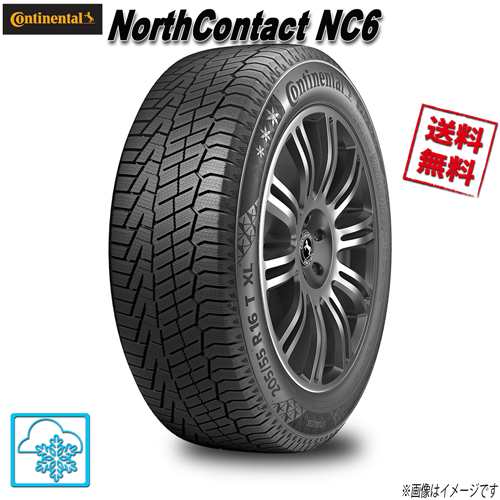 日本正本新品 スタッドレス コンチネンタル ノースコンタクトNC6 225/60-18 & Carlsson 1/16RSR GT BK BMW・X3(G01), X4(G02) 4本セット スタッドレスタイヤ