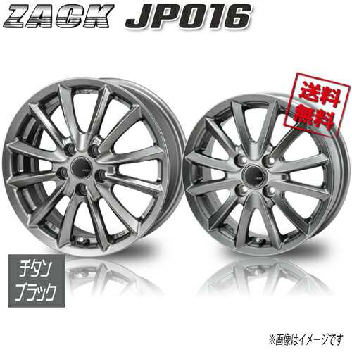 JAPAN三陽 ZACK JP016 テーパー 16インチ 5H100 6.5J+47 67 プリウス