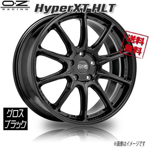 OZ Racing OZレーシング HyperXT HLT グロスブラック 22インチ 5H120 9J+35 1本 業販4本購入で送料無料