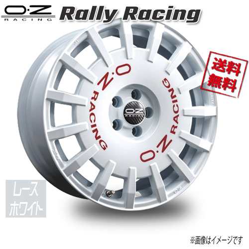 OZレーシング OZ Rally Racing レースホワイト 16インチ 5H114.3 7J+35 ...