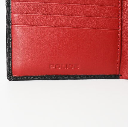 POLICE PA-70800 ポリス 牛革 二つ折り財布 ショートウォレット 財布