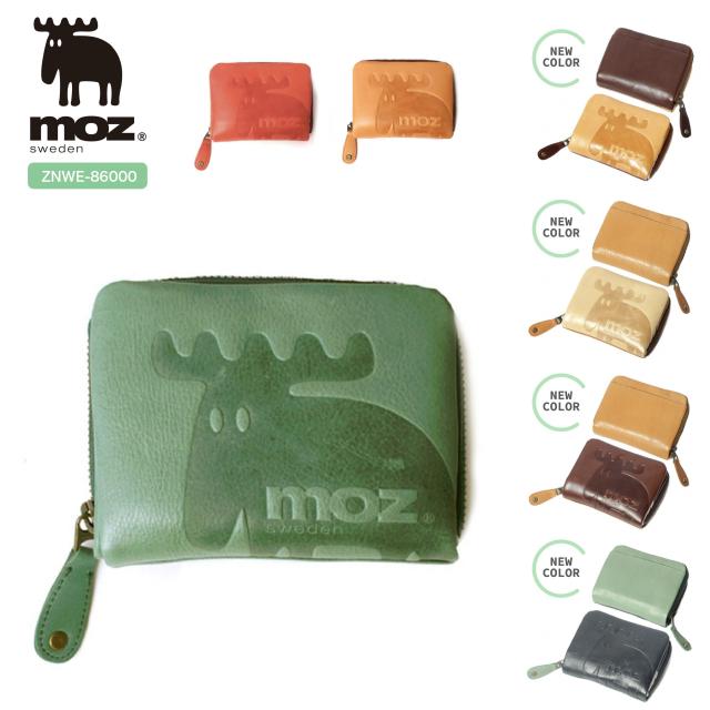 moz モズ 財布 二つ折り財布 ショートウォレット カード収納 紙幣収納 コイン収納 軽量 ZNWE-86000の通販は