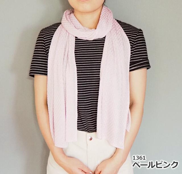 デンチョウ 【品格】ストール 大判 ショール マフラー ニット シルク