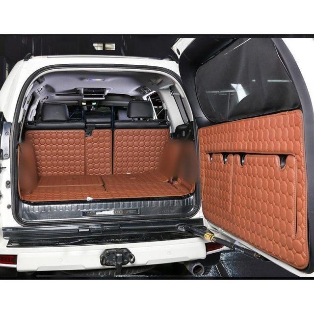 ラゲッジマット【ランドクルーザー プラド150系】 専用 レザー五人乗り 分割ロング トランクトレイ ラゲッジカバー 車中泊グッズ 全品P10倍☆1⁄9-1⁄16JCSM トヨタ ランドクルーザー