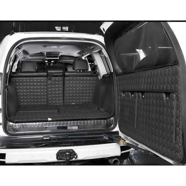 ラゲッジマット【ランドクルーザー プラド150系】 専用 レザー7人乗り トランクトレイ ラゲッジカバー 車中泊グッズ　3色 9Pセット_2