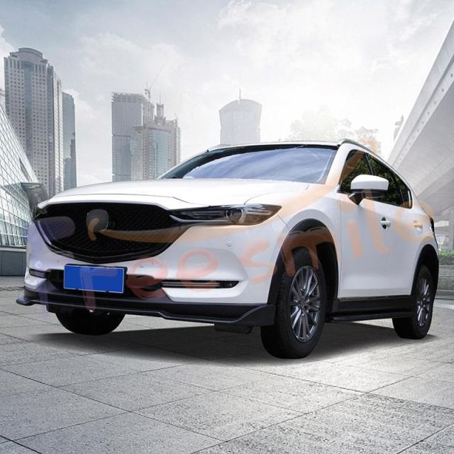 マツダ CX-5 フロントバンパー ガーニッシュ フロントグリルガーニッシュ 2017?2019 ドレスアップ 取り付け簡単 フィット 傷防止 送料無料_5