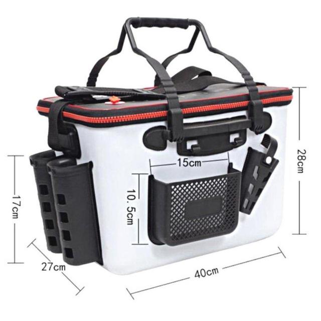 【新品】EVAバッカンタックルバッグ 32L ブラック・ホワイト1個 楽天市場】Neer バッカン 32L EVA タックルバッグ タックル