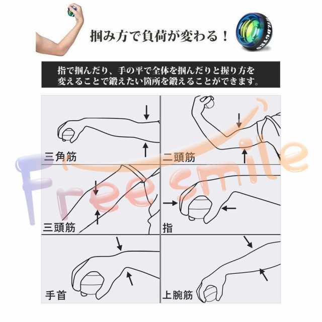 パワーリストボール スナップ ジャイロボール 筋トレ リハビリ 腕力アップ 握力 手首 トレーニング器具 ハンドグリップ エクササイズの通販はau  PAY マーケット - TECHDREAM | au PAY マーケット－通販サイト