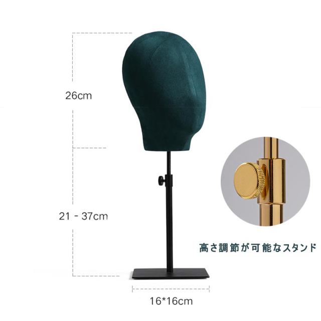 マネキンヘッド 顔なし頭 頭 帽子 スタンド ウィッグ ディスプレイ フレーム 眼鏡 掛け 金属製 スタンド 服装店 ショーウィンドウ ディスプレイ_2