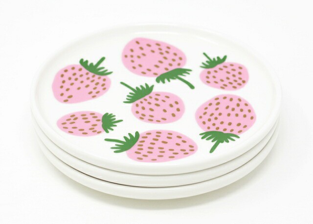 marimekko マリメッコ ミニプレート 丸皿小 MANSIKKA No.138(71