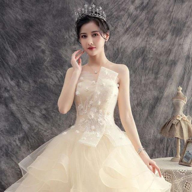 ウエディングドレス プリンセス風 ワンショルダー ロング 楽天市場】ウェディングドレス ロングドレス プリンセスドレス