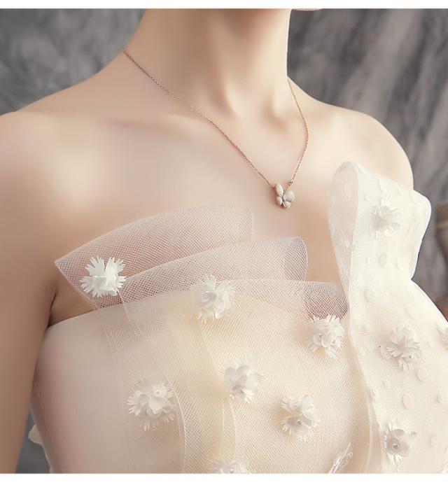 ウェディングドレス プリンセスライン ロングドレス プリンセスドレス