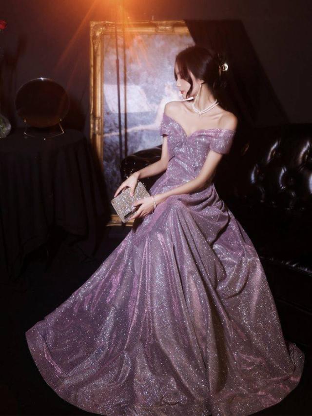 イブニングドレス レディース 安い 大人気 キラキラ 結婚式 お姫系 ロングドレス ラインドレス 忘年会 パーティー 大人っぽい 大人気