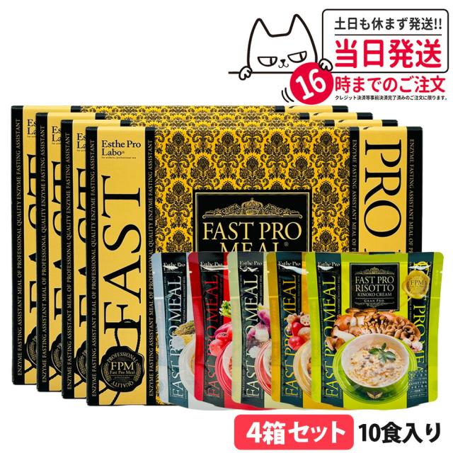 4個セット リニューアル ファスティング エステプロラボ ファストプロ 