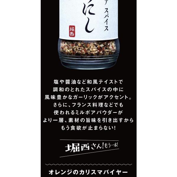 送料無料！【１０本セット】アウトドアスパイス 「ほりにし」 【アウトドア/キャンプ/BBQ/調味料/料理】 . .の通販は