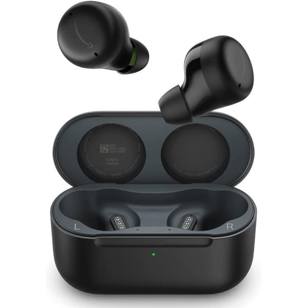 送料無料！Echo Buds (エコーバッズ) 第2世代 - アクティブ ノイズキャンセリング 付き完全 ワイヤレスイヤホン with Alexa｜ブラック_1