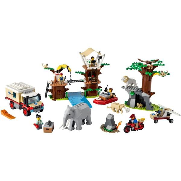 送料無料！レゴ(LEGO) シティ どうぶつレスキュー基地 60307 おもちゃ