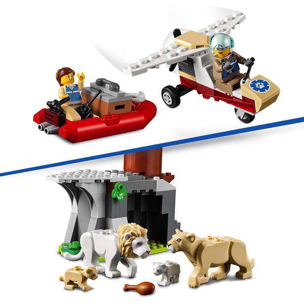 送料無料！レゴ(LEGO) シティ どうぶつレスキュー基地 60307 おもちゃ