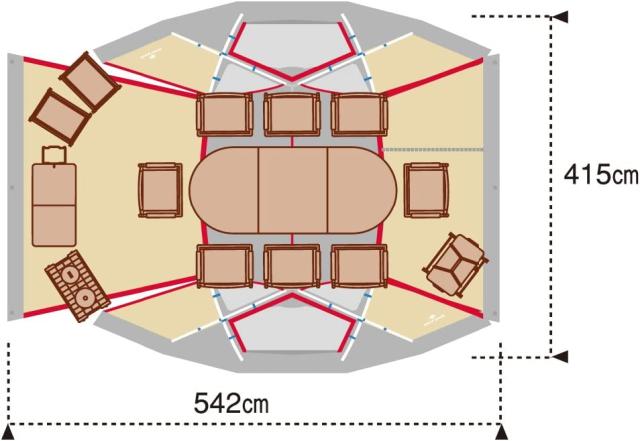 送料無料！スノーピーク(snow peak) テント リビングシェル [4人用]_14