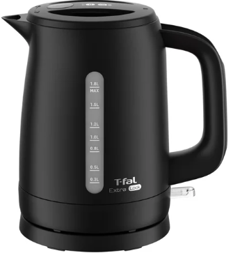 o*1様 T-fal 大容量 電気ケトル ブラック ティファール エクストラロック1.8L ブラックの通販はau PAY