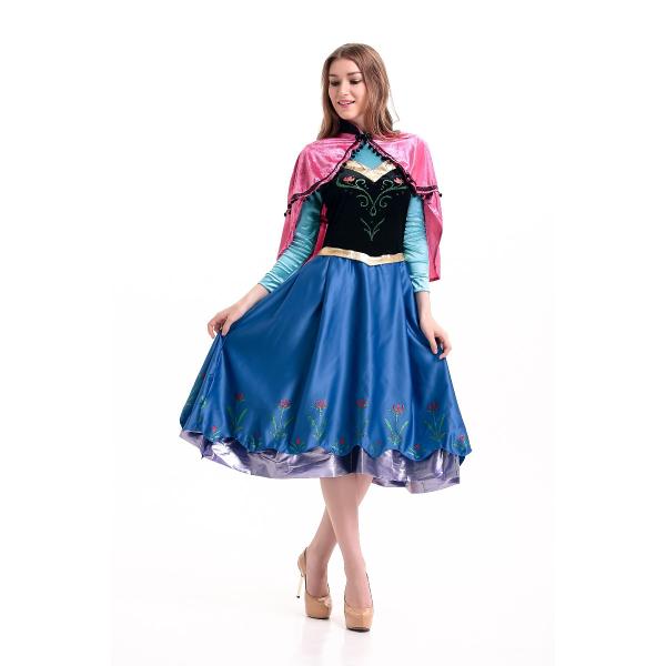 M*u様 アナと雪の女王 コスプレ衣装(アナ) Amazon.co.jp: アナと雪の女王 コスプレ アナ ドレス